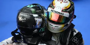 Foto zur News: Wieder &quot;Freunde&quot;: Hamilton versöhnt sich mit Rosberg