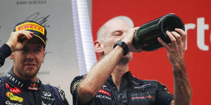 Foto zur News: Vettel glaubt: Newey wird weiter Formel 1 machen