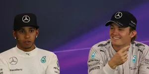 Foto zur News: Hamilton stichelt: Nico ist doch kein Deutscher!