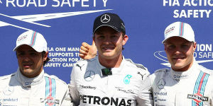 Foto zur News: Qualifying: Bahn frei für Rosberg nach Hamilton-Crash