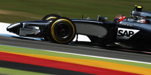 Foto zur News: McLaren: Magnussen jubelt, Button frustriert