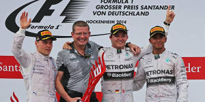 Foto zur News: Rosberg gewinnt turbulentes Rennen in Hockenheim