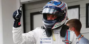 Foto zur News: Von wegen Probleme: Bottas rast wieder auf Rang drei