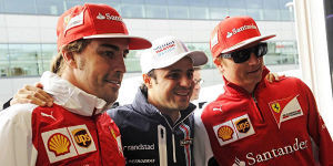Foto zur News: Alonso: Kimi ist wie jeder andere Teamkollege