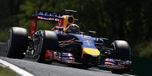 Foto zur News: Vettel und Ricciardo im &quot;Spa-Fieber&quot;