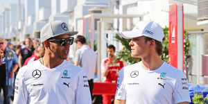 Foto zur News: Hamilton, Rosberg und &quot;ein sehr schmaler Grat&quot;