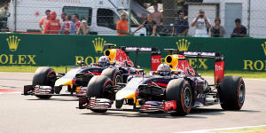 Foto zur News: Vettel unterliegt Ricciardo erneut: Die Taktik war&#039;s...