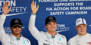 Foto zur News: Wichtige Pole in Suzuka: Rosberg schlägt Hamilton