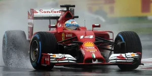 Foto zur News: Nullnummer für Ferrari im Regen von Suzuka