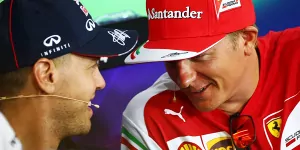 Foto zur News: Räikkönen über den Teamkollegen Vettel: &quot;Wäre schön&quot;