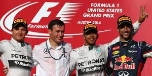 Foto zur News: Sieg in Austin: Hamilton stürmt WM-Titel entgegen