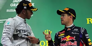 Foto zur News: Vettel: Hamilton ist der schnellere Mercedes-Pilot