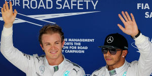 Foto zur News: Blütenweiße Weste: Rosberg in Sao Paulo auf Pole