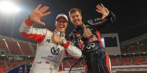 Foto zur News: Vettel würde Schumacher Nachricht gerne &quot;selbst überbringen&quot;