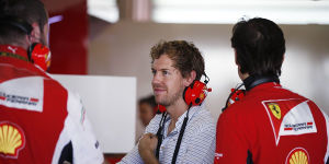Foto zur News: Formel-1-Live-Ticker: Vettels erste 20 Minuten im Ferrari!