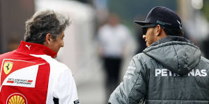 Foto zur News: Hamilton sagt Ferrari ab: &quot;Fühle mich hier zu Hause&quot;