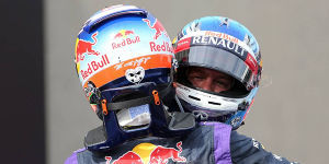 Foto zur News: Ricciardo: Vettel hat mir eine Menge Respekt