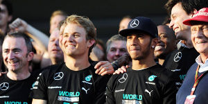 Foto zur News: Rosberg räumt ein: Bei Silber waren sich nicht alle grün