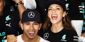 Foto zur News: Hamilton denkt im Auto nicht an Freundin Nicole Scherzinger