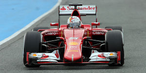 Foto zur News: Wieder Bestzeit: Sebastian Vettel erlebt rotes