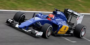 Foto zur News: Formel-1-Tests 2015 Jerez: Felipe Nasr überrascht im Sauber