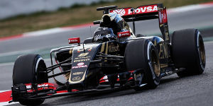 Foto zur News: Romain Grosjean: Endlich ist der Formel-1-Lotus berechenbar
