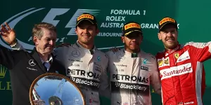 Foto zur News: Formel-1-Auftakt 2015 in Melbourne: Doppelsieg für Mercedes