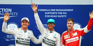 Foto zur News: Formel 1 in Malaysia 2015: Hamilton souverän auf Regen-Pole