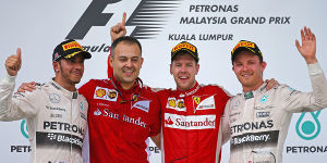 Foto zur News: Grand Prix Malaysia 2015: Erster Ferrari-Triumph für Vettel