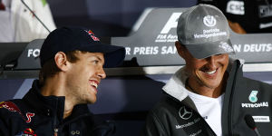 Foto zur News: Sebastian Vettel vermisst Ratschläge von Michael Schumacher