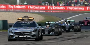 Foto zur News: Formel-1-Rennen China 2015: Hamilton gewinnt unter Gelb