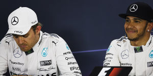 Foto zur News: Hamilton kritisiert Rosberg: Nicht genug probiert