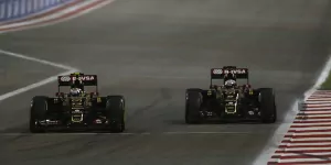 Foto zur News: Lotus: Grosjean effizient, Maldonado ereignisreich