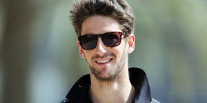 Foto zur News: Romain Grosjean: Babyalarm und Sieg in Barcelona?