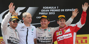 Foto zur News: Formel 1 Barcelona 2015: Nico Rosberg beendet Durststrecke
