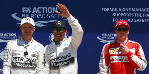 Foto zur News: Formel 1 Kanada 2015: Rosberg frustriert, Hamilton auf Pole