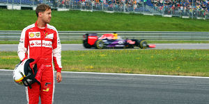 Foto zur News: Formel 1 Österreich 2015: Vettel mit Bestzeit und