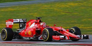 Foto zur News: Spielberg-Test: Debütant Fuoco beschädigt Ferrari bei Crash