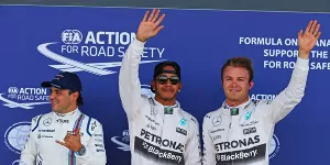 Foto zur News: Formel 1 Silverstone 2015: Historische Pole für Hamilton