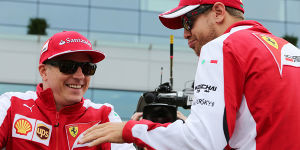 Foto zur News: Ferrari: Räikkönen auch 2016 Vettels Teamkollege?