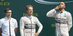 Foto zur News: Nico Rosberg: Mercedes hat Stallduell gut im Griff