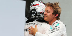 Foto zur News: Rosberg: Freundschaft mit Hamilton &quot;bleibt auf der Strecke&quot;