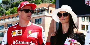 Foto zur News: Räikkönens Verlobte: &quot;Kimi hat sich als Vater verändert&quot;