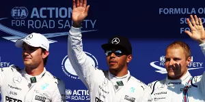 Foto zur News: Formel 1 Spa 2015: Sechste Pole in Folge für Hamilton