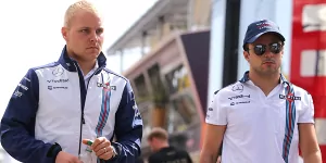 Foto zur News: Vertrag verlängert: Massa und Bottas bleiben bei Williams