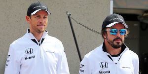 Foto zur News: Button sieht Licht am Ende des McLaren-Honda-Tunnels