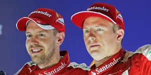 Foto zur News: Vettel huldigt Räikkönen: &quot;Weil er keinen &#039;Bullshit&#039; will&quot;