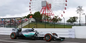 Foto zur News: Formel 1 Japan 2015: Rosberg auf Pole - Kwjat crasht heftig