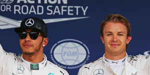Foto zur News: Überholen (fast) unmöglich: Siegt Rosberg schon am Start?