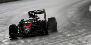 Foto zur News: McLarens &quot;Testfahrt&quot;: Neuer Honda-Motor übertrifft Erwartung